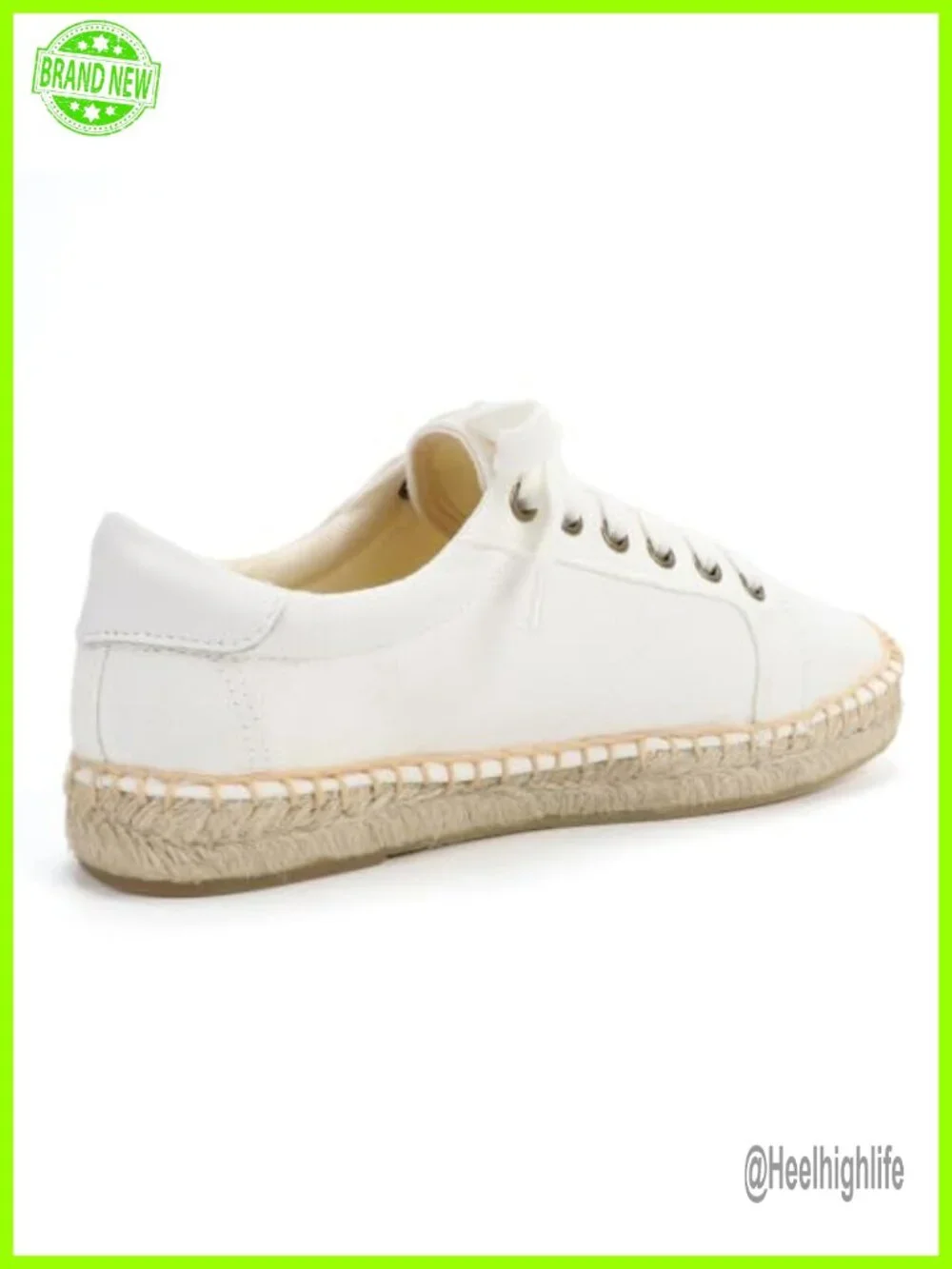 Women's Espadrilles Lace-Up Canvas Flats Jute Platform